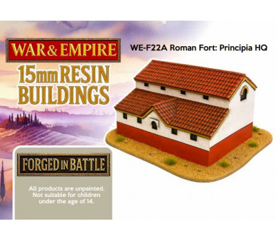 WE-F22A Roman Fort Principial HQ Building