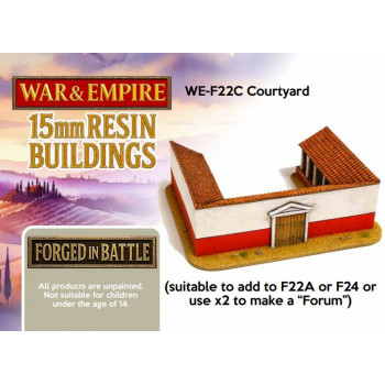 WE-F22C Roman Fort Courtyard
