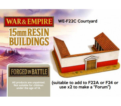 WE-F22C Roman Fort Courtyard