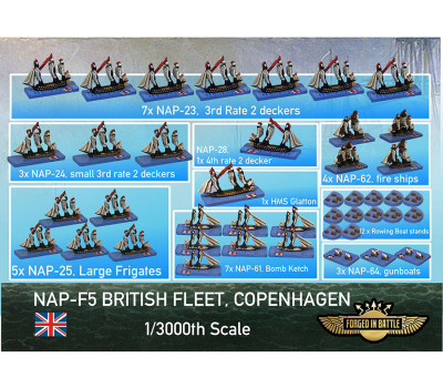 NAP-F05 Battle of Copenhagen British Fleet