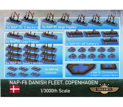 NAP-F06 Battle Of Copenhagen Danish Fleet