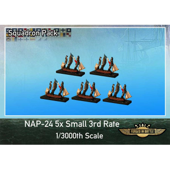 NAP-24 1/3000th scale Small 3rd Rate Ships 2 deckers