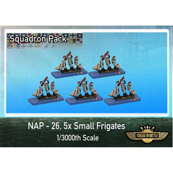 NAP-26 1/3000th Scale Ships - Small Frigates