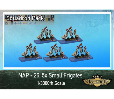 NAP-26 1/3000th Scale Ships - Small Frigates