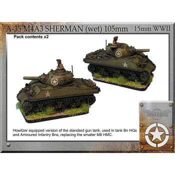 A-35 M4A3 Sherman (wet) 105mm