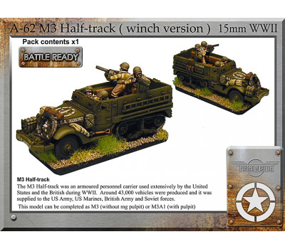 A-62 M3 halftrack + winch x1