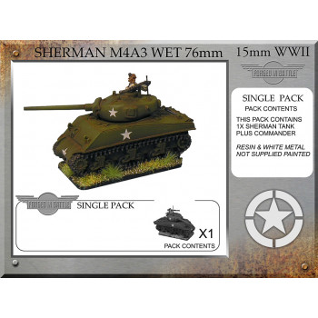 A-32-ONE Sherman M4A3 wet 76mm (1 tank)