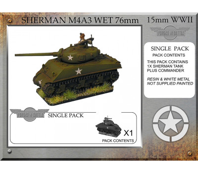 A-32-ONE Sherman M4A3 wet 76mm (1 tank)