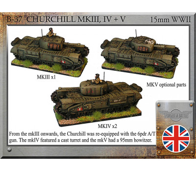 B-37 Churchill mkIII, IV+V