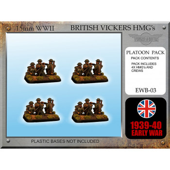 EWB03 Early War British Vickers HMG teams