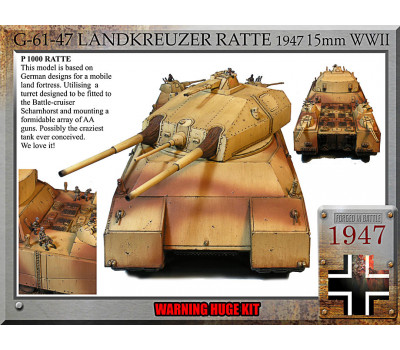 Ratte 1947, super tank Western European Customers