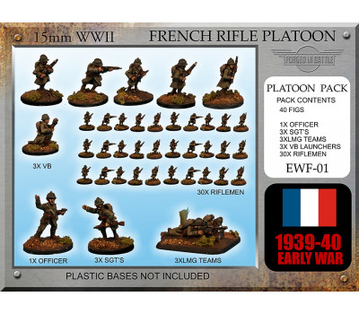 EWF01 Early War French Rifle Platoon