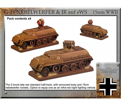 G-18 Nebelwerfer & IR auf sWS halftrack