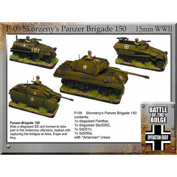 P-09 Skorzseny Panzer Brigade 150