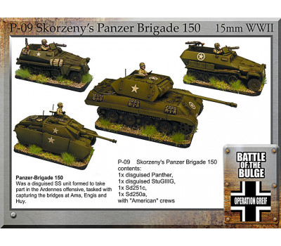 P-09 Skorzseny Panzer Brigade 150