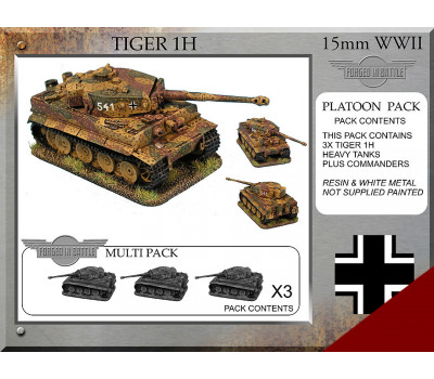 P-62 Tiger 1H Platoon Tanks