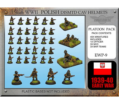 EWP09 Polish Cavalry Dismounted (Helmet)