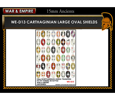 WE-D13 Cathaginian large oval shields