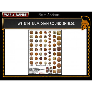 WE-D14 Numidian round shields