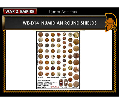 WE-D14 Numidian round shields