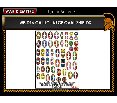 WE-D16 Gallic large oval shields