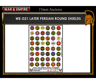WE-D21 Late Persian shields (Type 1)