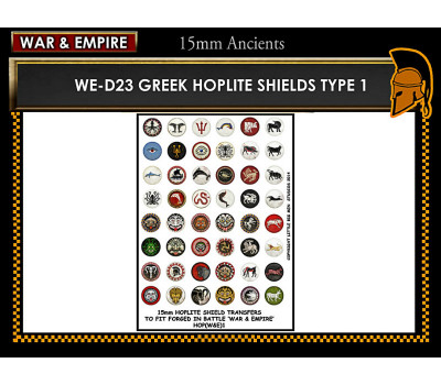 WE-D23 Greek Hoplite Shields (Type 1)