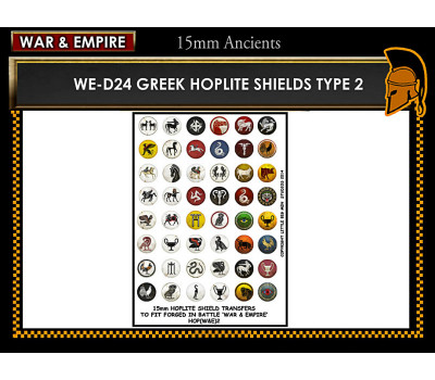 WE-D24 Greek Hoplite Shields (Type 2)