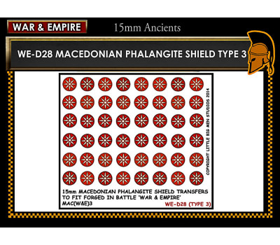 WE-D28 Macedonain Phalangite Shield (Type 3)