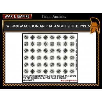 WE-D30 Macedonain Phalangite Shield (Type 5)