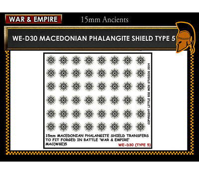 WE-D30 Macedonain Phalangite Shield (Type 5)