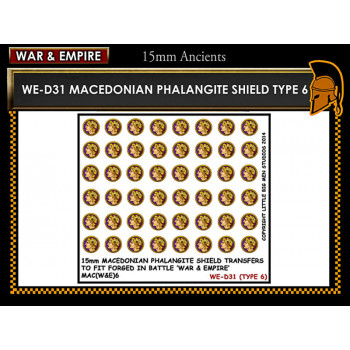 WE-D31 Macedonain Phalangite Shield (Type 6)