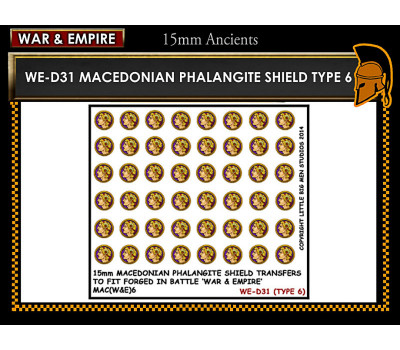 WE-D31 Macedonain Phalangite Shield (Type 6)