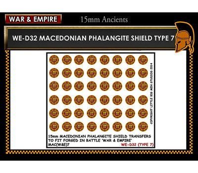 WE-D32 Macedonain Phalangite Shield (Type 7)