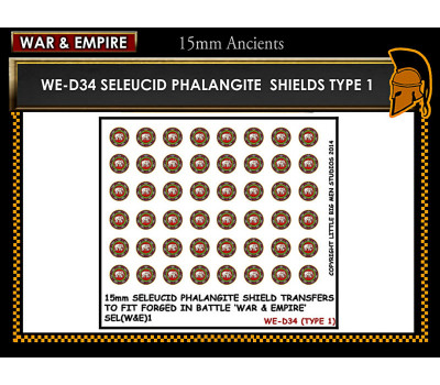 WE-D34 Seleucid Phalangite Shields (Type 1)