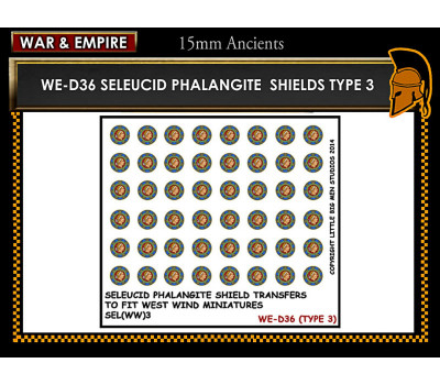 WE-D36 Seleucid Phalangite Shields (Type 3)