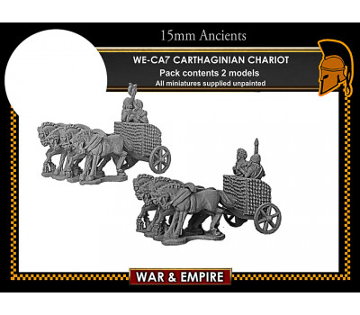 WE-CA07 Carthaginian 4-Horse Chariots