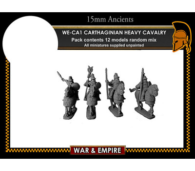 WE-CA01 Noble Carthaginian Heavy Cavalry with Armoured Horse