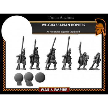 WE-GH03 Early Greek, Spartan Hoplites WE-GH03 Early Greek, Spartan Hoplites