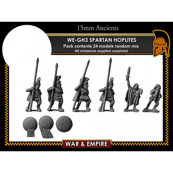 WE-GH03 Early Greek, Spartan Hoplites WE-GH03 Early Greek, Spartan Hoplites