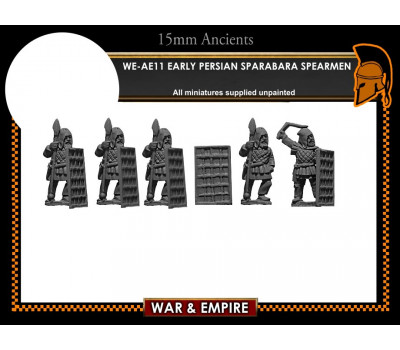 WE-AE11 Early Persian Sparabara Shield Bearers