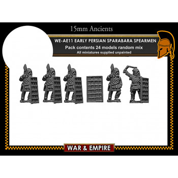 WE-AE11 Early Persian Sparabara Shield Bearers