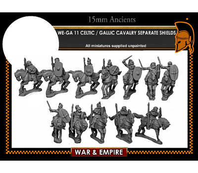 WE-GA11 Celtic and Gallic Cavalry - separate shields