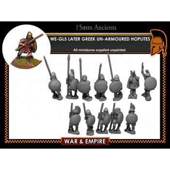 WE-GL05 Later Greek, Light-equipped Hoplites WE-GL05 Later Greek, Light-equipped Hoplites