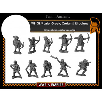 WE-GL09 Later Greek, Cretan & Rhodians WE-GL09 Later Greek, Cretan & Rhodians