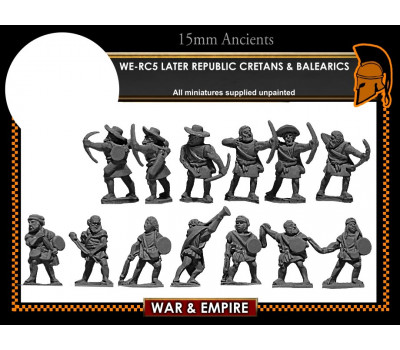 WE-RC05 Later Republican Cretans & Balearics
