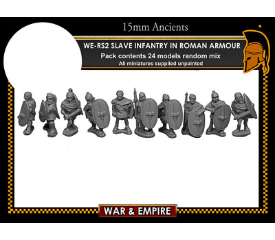WE-RS02 Spartacus' Slave Infantry, in Roman armour