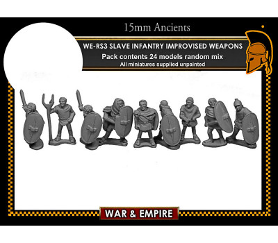 WE-RS03 Spartacus' Slave Infantry, Improvised Weapons
