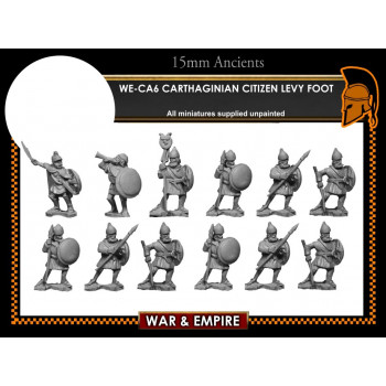 WE-CA06 Carthaginian Citizen Levy Foot WE-CA06 Carthaginian Citizen Levy Foot