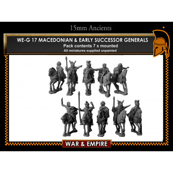 WE-G17 Macedonian & Early  Successor Generals